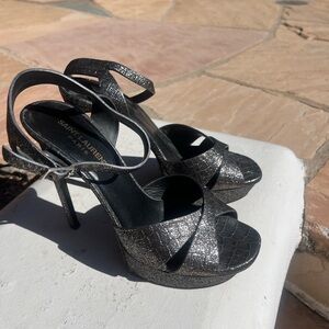 Yves Saint Laurent Paris YSL Bianca Heels